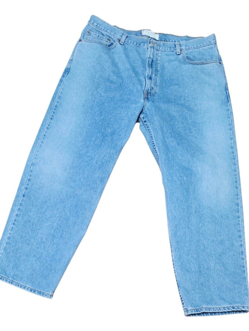 Levi’s 550 Jeans Men’s Size 42x30 Relaxed Fit Light Wash 100% Cotton Denim 90's - Picture 3 of 13
